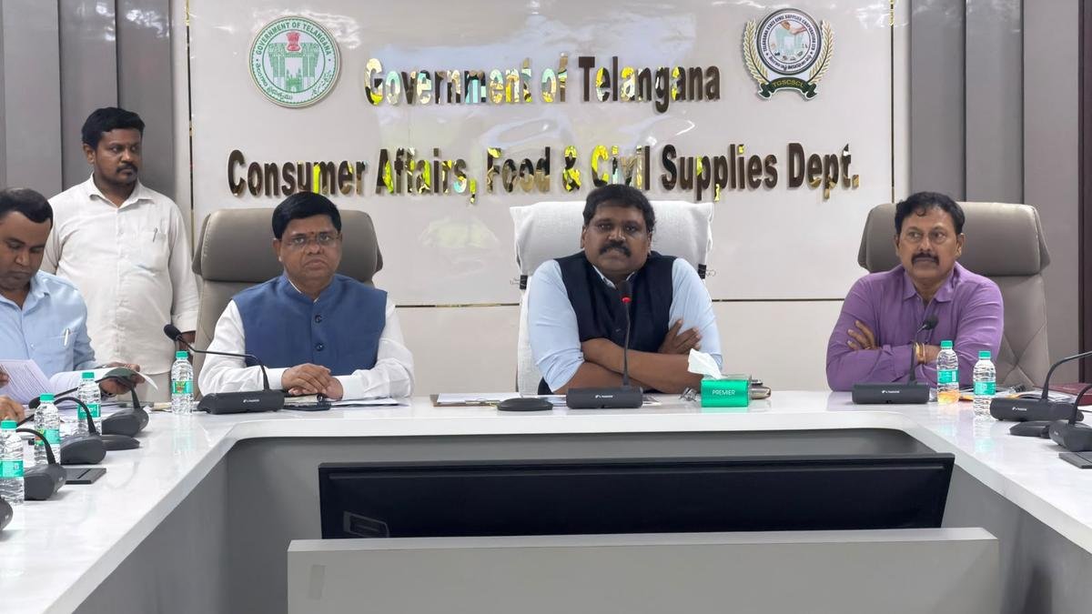 Plans to deploy automated stackers, integrated cleaner-cum-bagging machinery at Telangana’s Paddy Procurement Centres