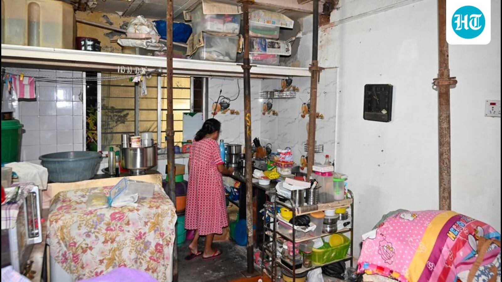 800 families in Bhoiwada stare at uncertain future as 22-year-old transit homes crumble