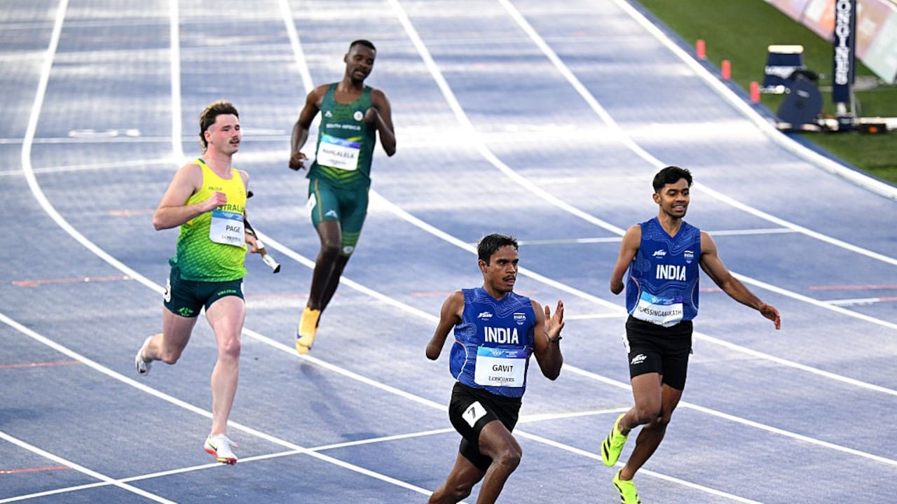 Watch: How India Secured Historic 1-2 In Men's 100m T47 Event At CWG 2026