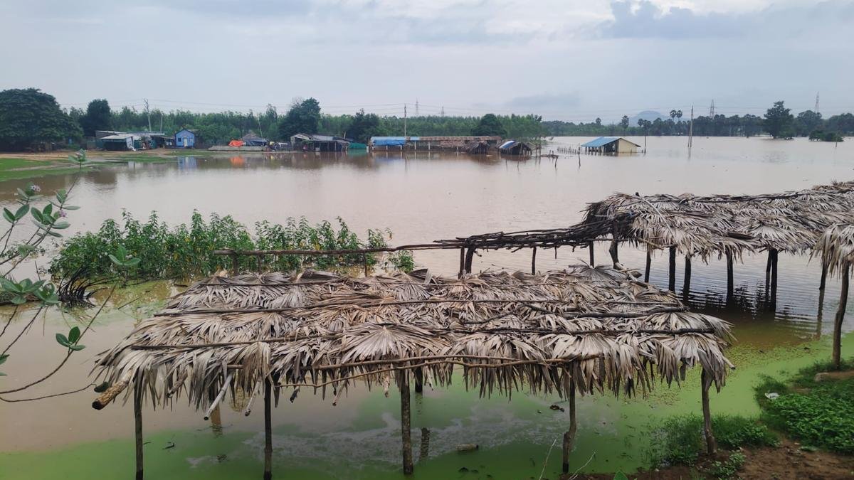 Second Godavari flood warning in force, relief operation in full swing in Konaseema, Polavaram districts