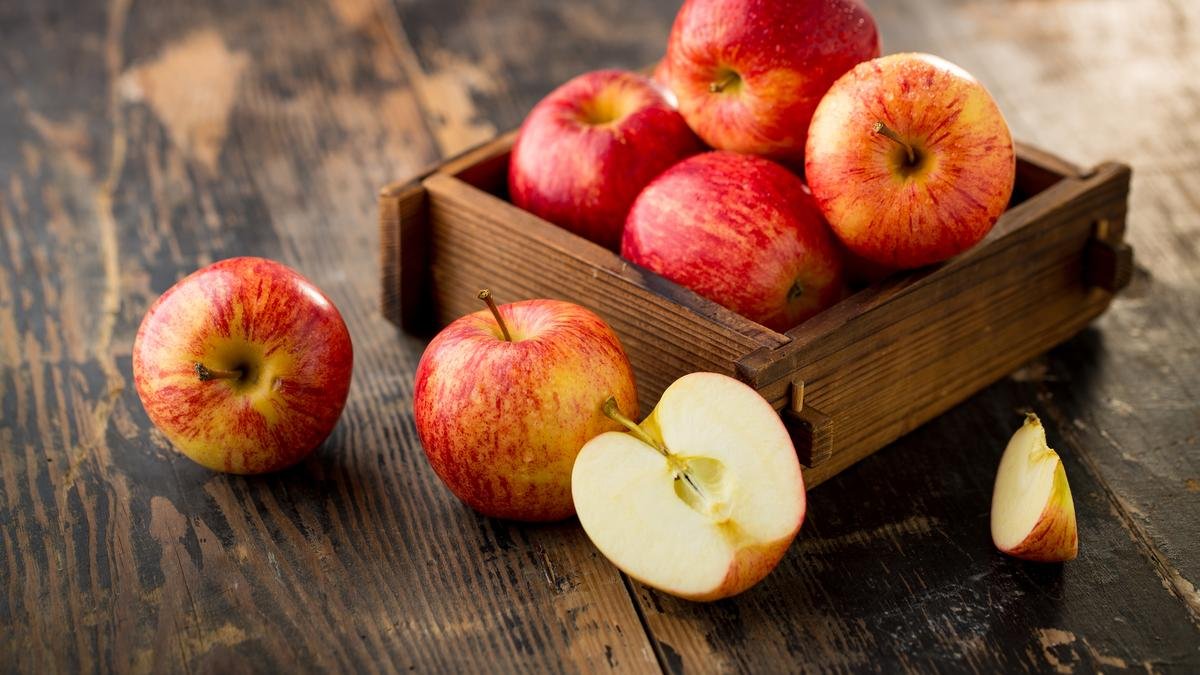 Why an apple? Why not a peach or an orange?
