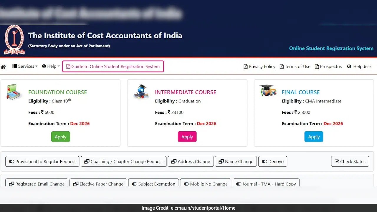 CMA December 2026 Registration Last Date Extended To August 4: Direct Link Here