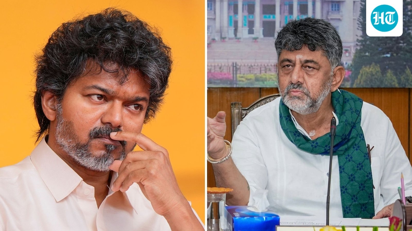 'Vijay is a courageous leader': DKS after TN CM agrees to defer Cauvery-related Bengaluru visit