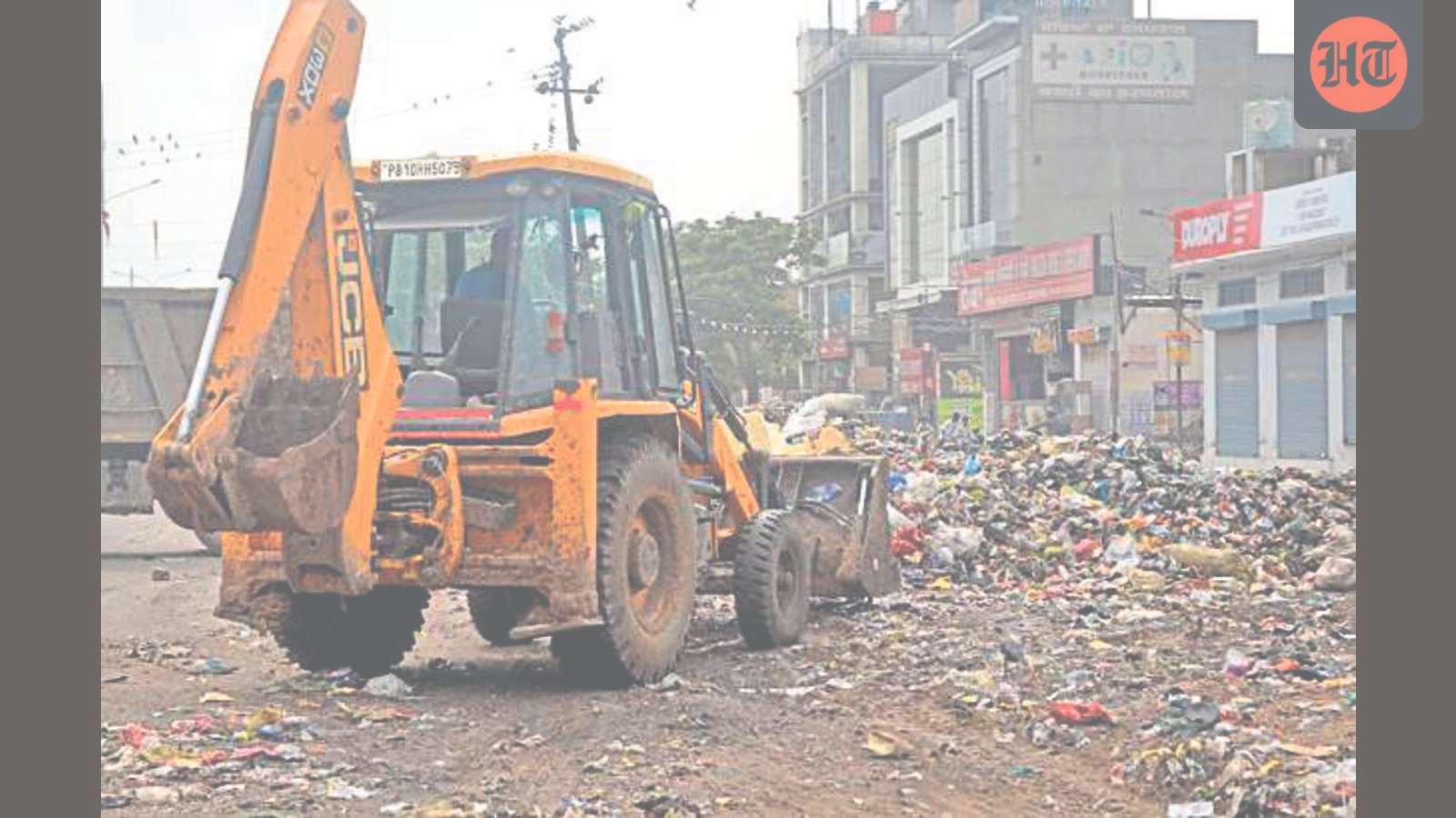 Ludhiana: Garbage cleared on VIP route, but stench lingers in neighbourhoods
