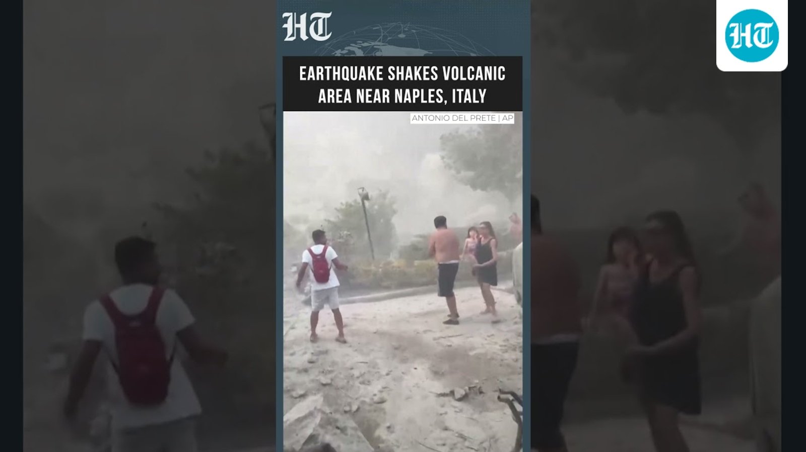 Earthquake Triggers Rockfall Near Naples, Injuring 26 in Volcanic Region
