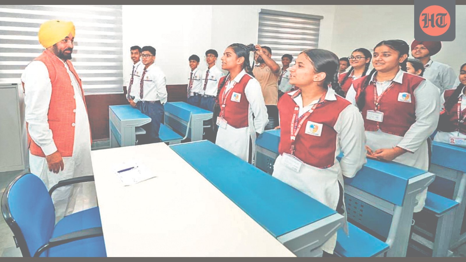 Punjab: School of Eminence model reducing gap between rich & poor, says Mann