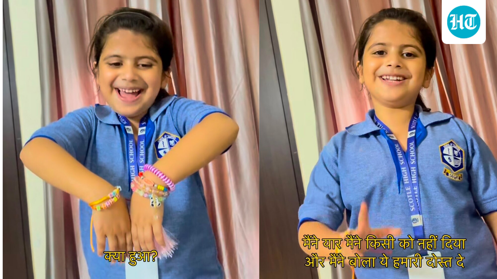 'Papa, pata hai kya hua?': Little girl who got no friendship band last year receives sweetest surprise this time