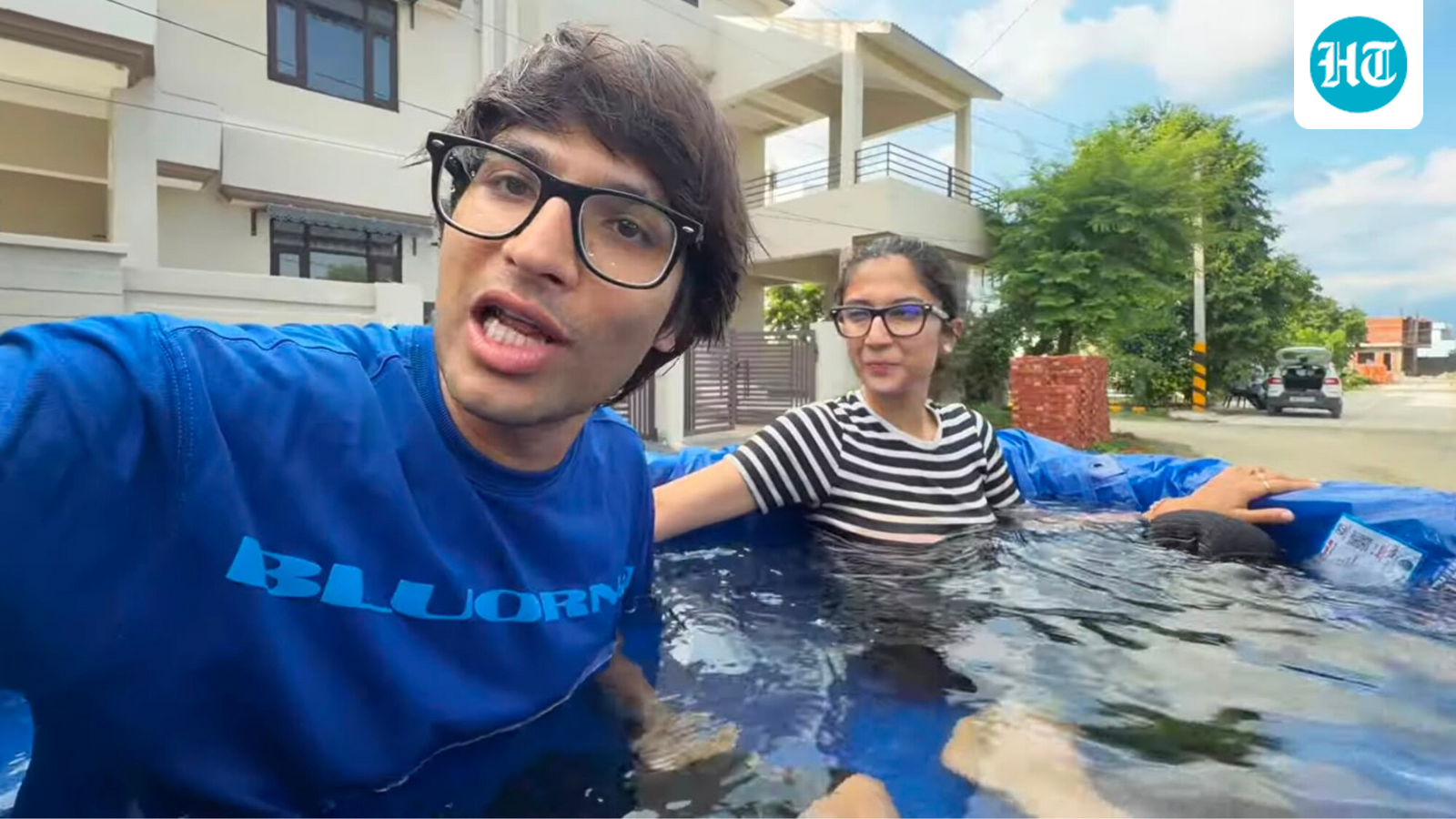 'Why waste water?': Sourav Joshi faces backlash after making pool inside moving car