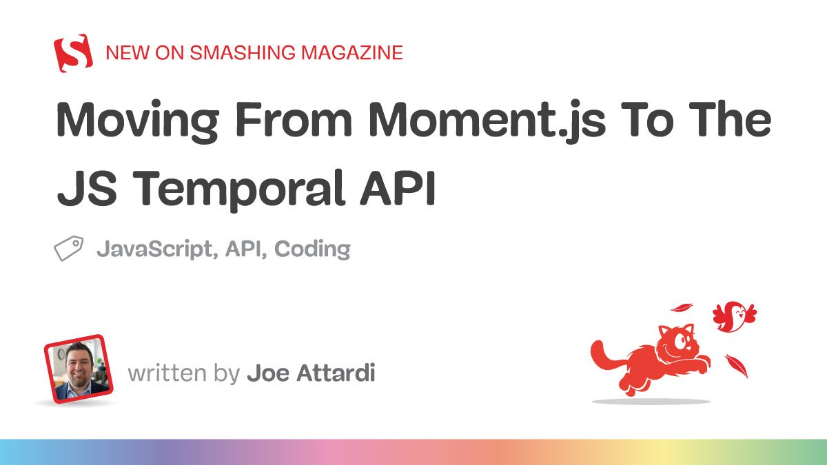 Moving From Moment.js To The JS Temporal API