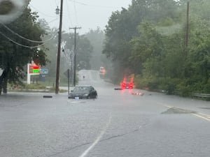 Flooding leaves Massachusetts roads impassable as severe storms move through