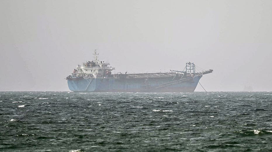 Trade vessel struck by projectile in Strait of Hormuz amid US-Iran talks