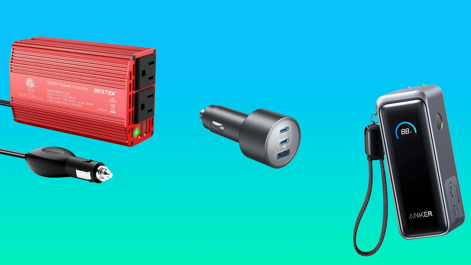 Don't use your car's USB ports to charge your laptop — Do this instead