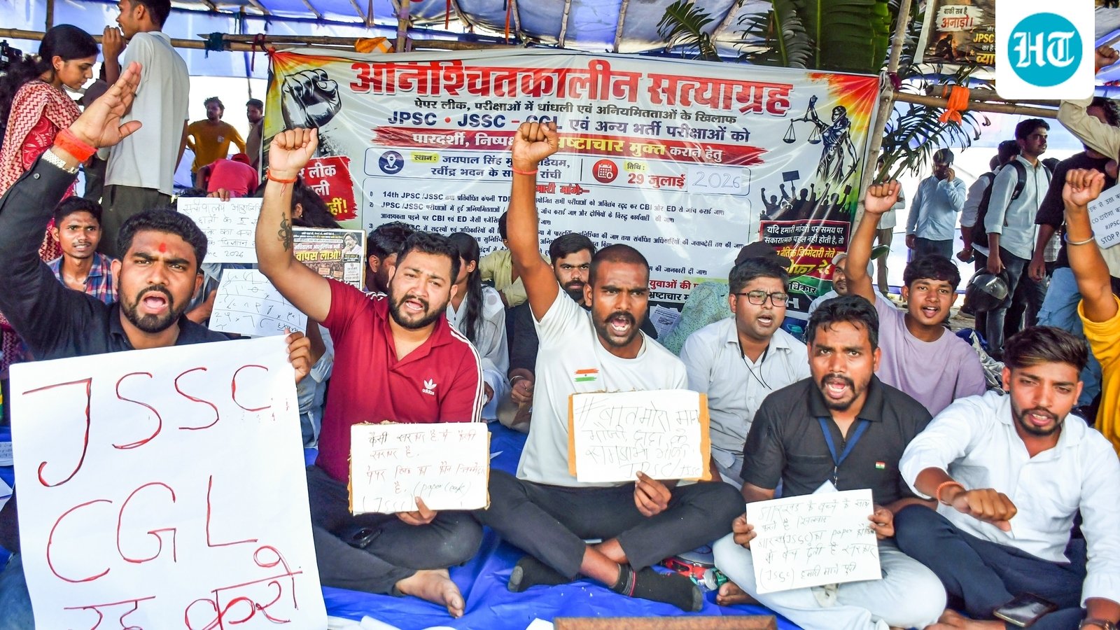 ‘Until the govt orders CBI probe…’: Protesting students' ultimatum amid exam irregularities agitation in Ranchi