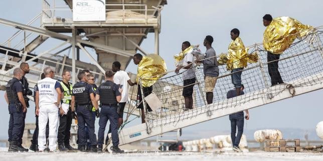 Over 170 migrants rescued after boat catches fire during Channel crossing