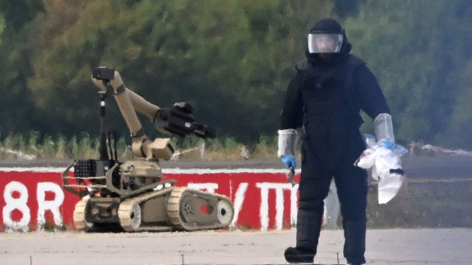 Explosive drone 'attack' was 'professionally carried out'