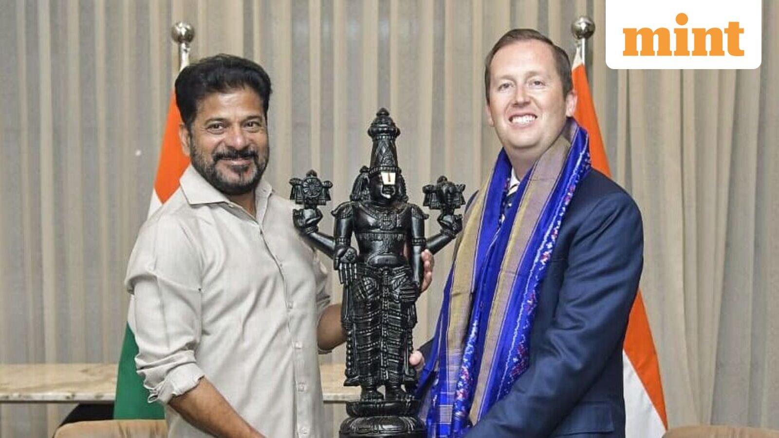 Telangana CM Reddy meets with US envoy Sergio Gor, invites investment in AI and life sciences