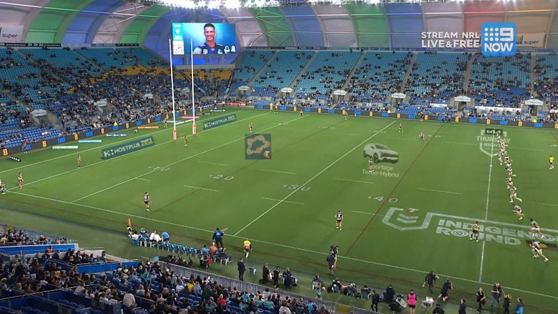 NRL Highlights: Titans v Cowboys - Round 23