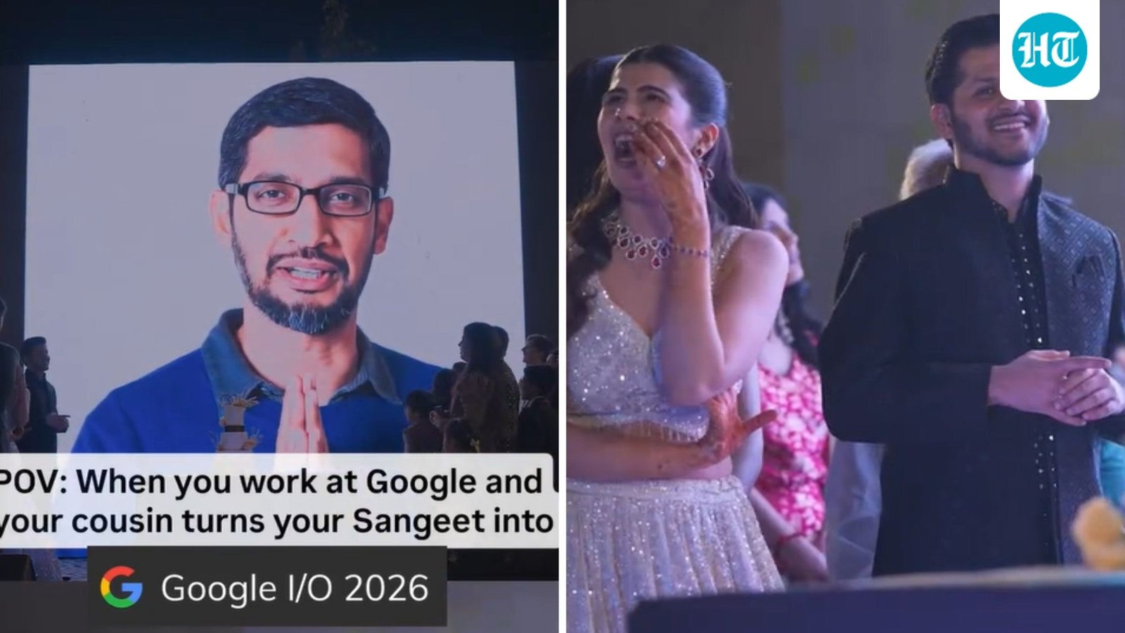 Google techie gets AI Sundar Pichai surprise at his sangeet ceremony in Ahmedabad. Watch