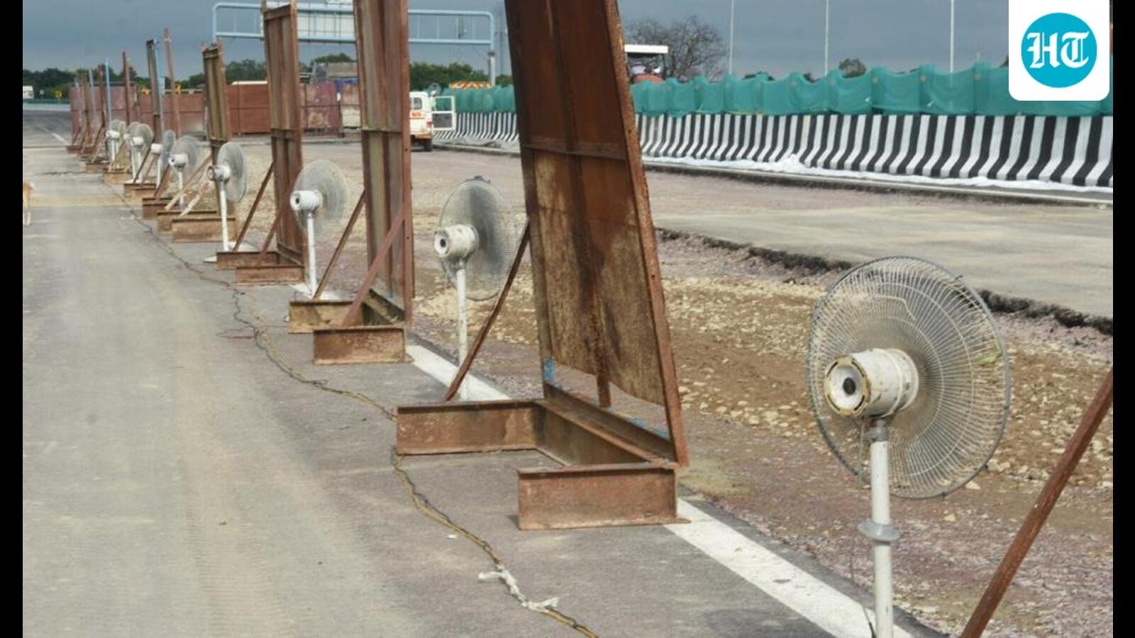 ‘Blow-dry tech’ deployed to fan away flaws on Lucknow-Kanpur Expressway!