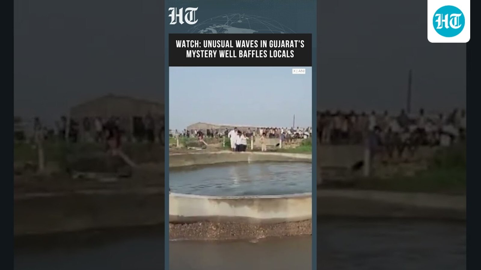Gujarat's Mystery Well Baffles Locals As Strange Waves Ripple Across Water