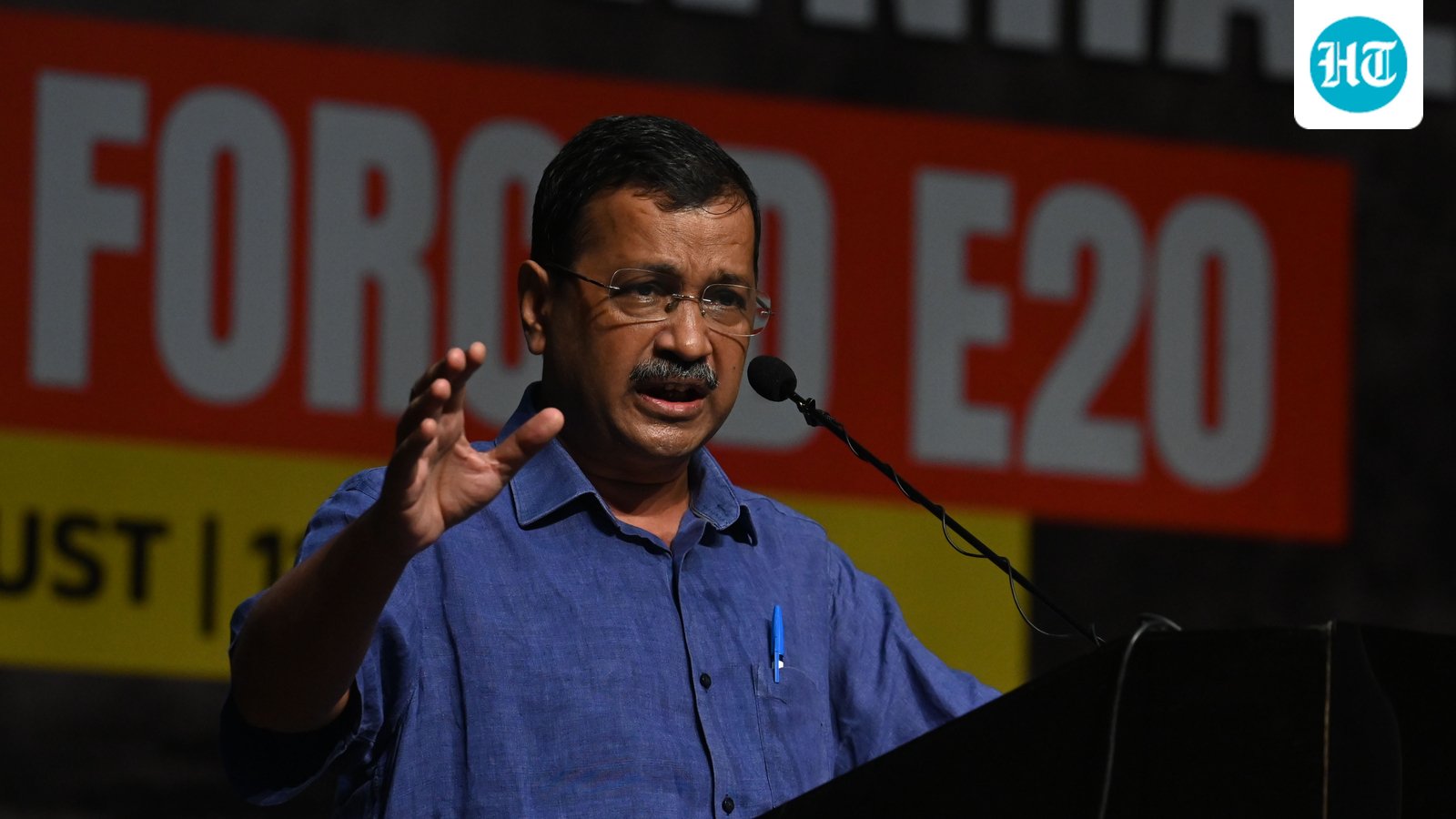 PM Modi ‘fears people’: Kejriwal alleges Centre using new law to silence critics on social media