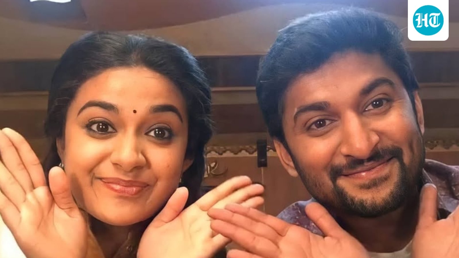 Keerthy Suresh has ‘chinna correction’ to claim of her dancing in Nani's The Paradise due to no ‘substantial roles’