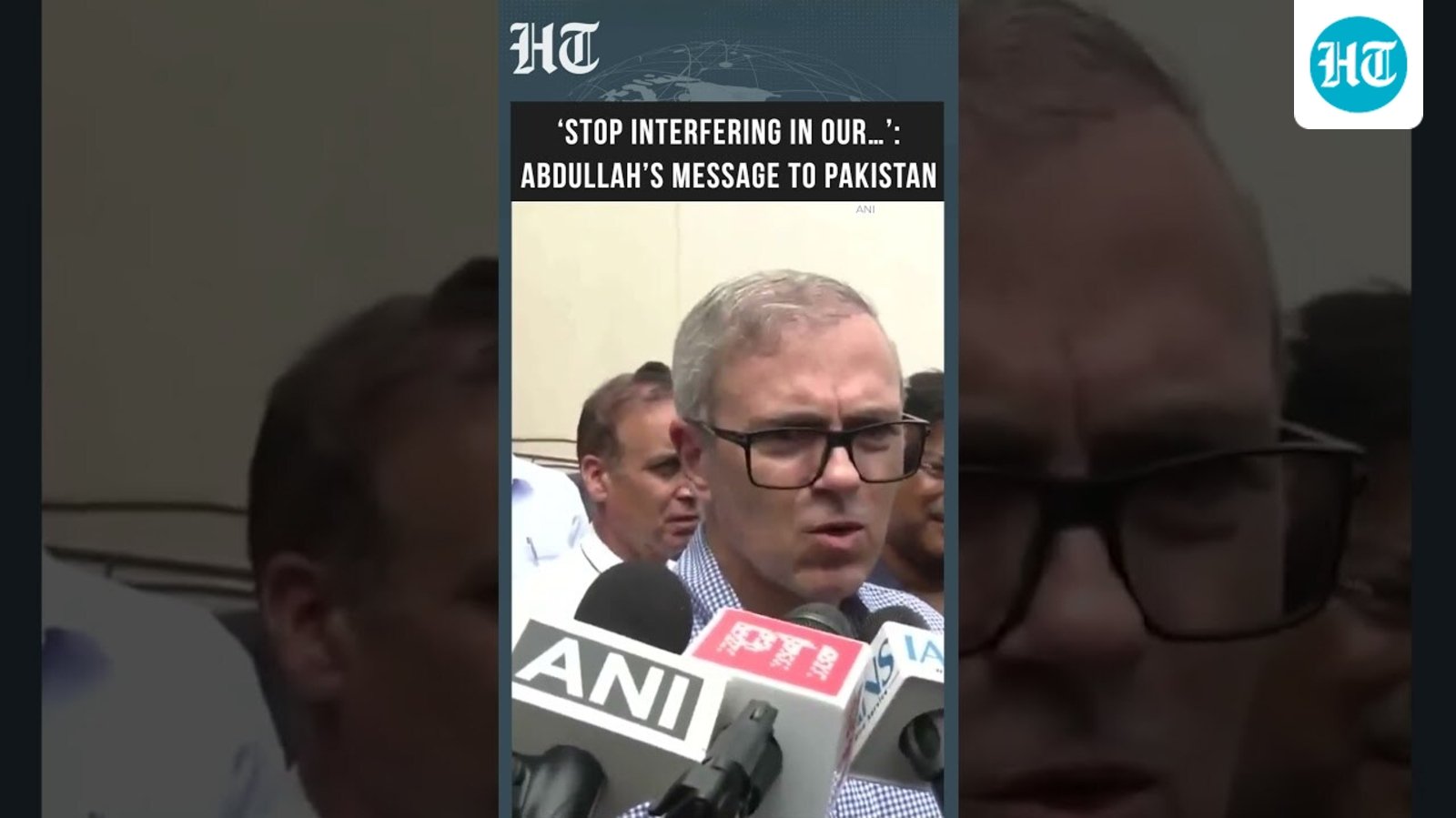 Omar Abdullah Hits Back at Shehbaz Sharif Over Article 370 Remark