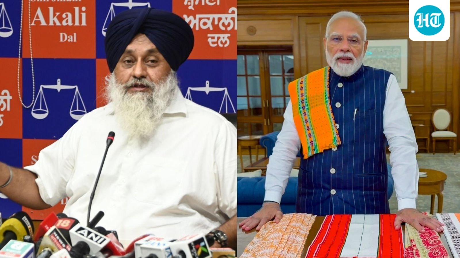 PM Modi-Sukhbir Badal meet sparks buzz. BJP-Akali Dal to unite for Punjab polls?