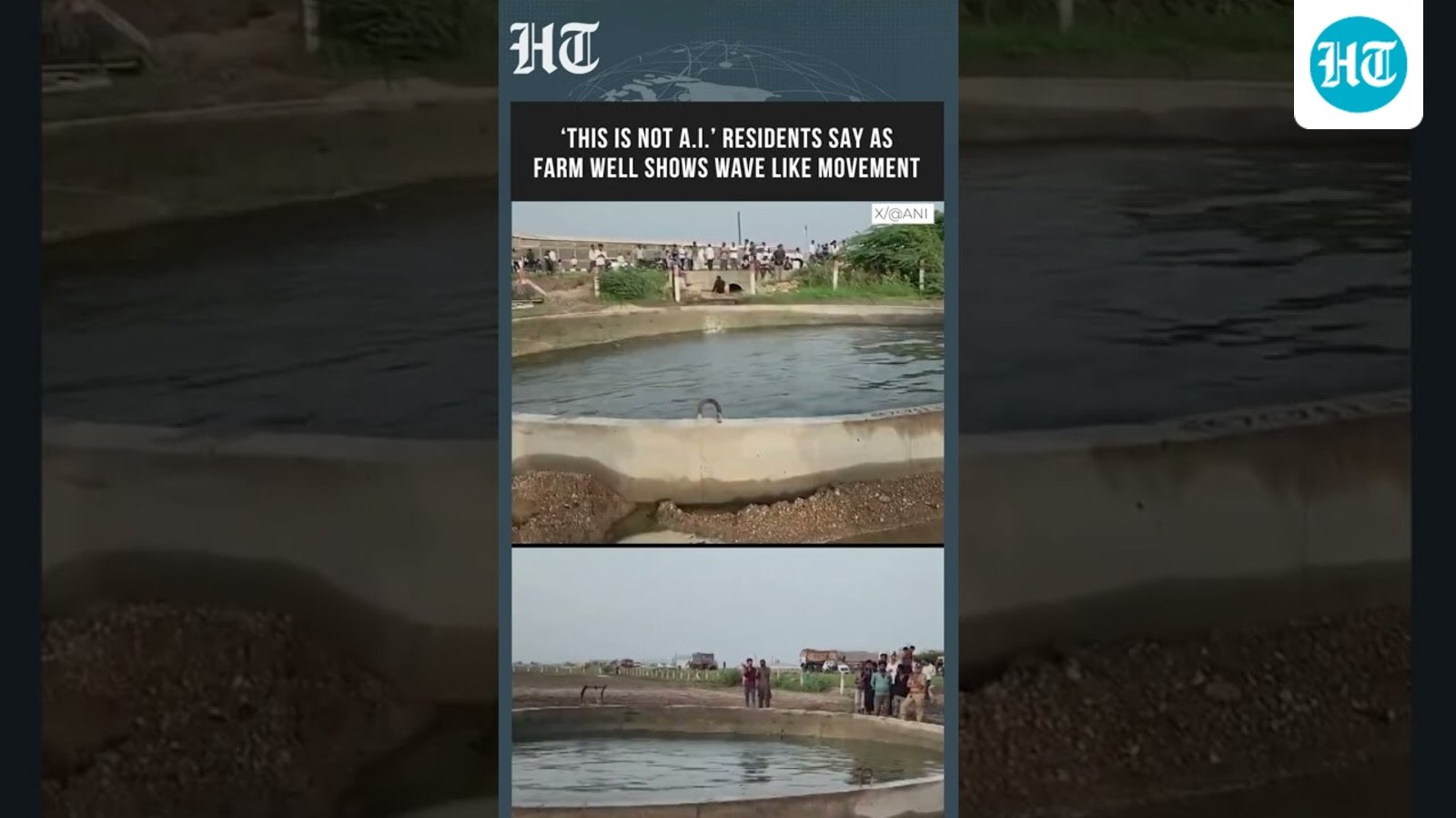 Gujarat Residents Stunned As Farm Well Shows Strange Wave-Like Movement