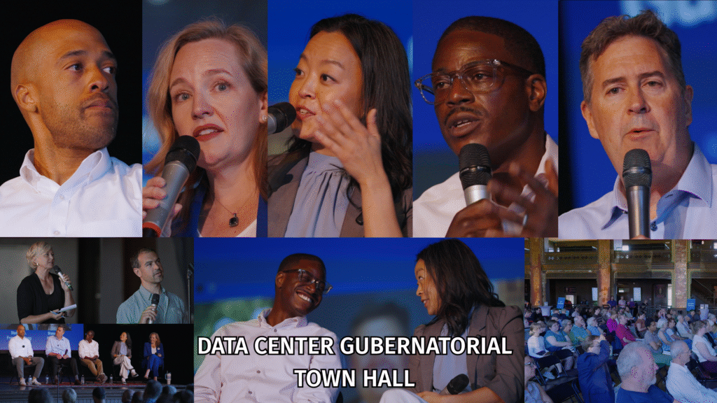 Democratic candidates in gubernatorial primary discuss data centers