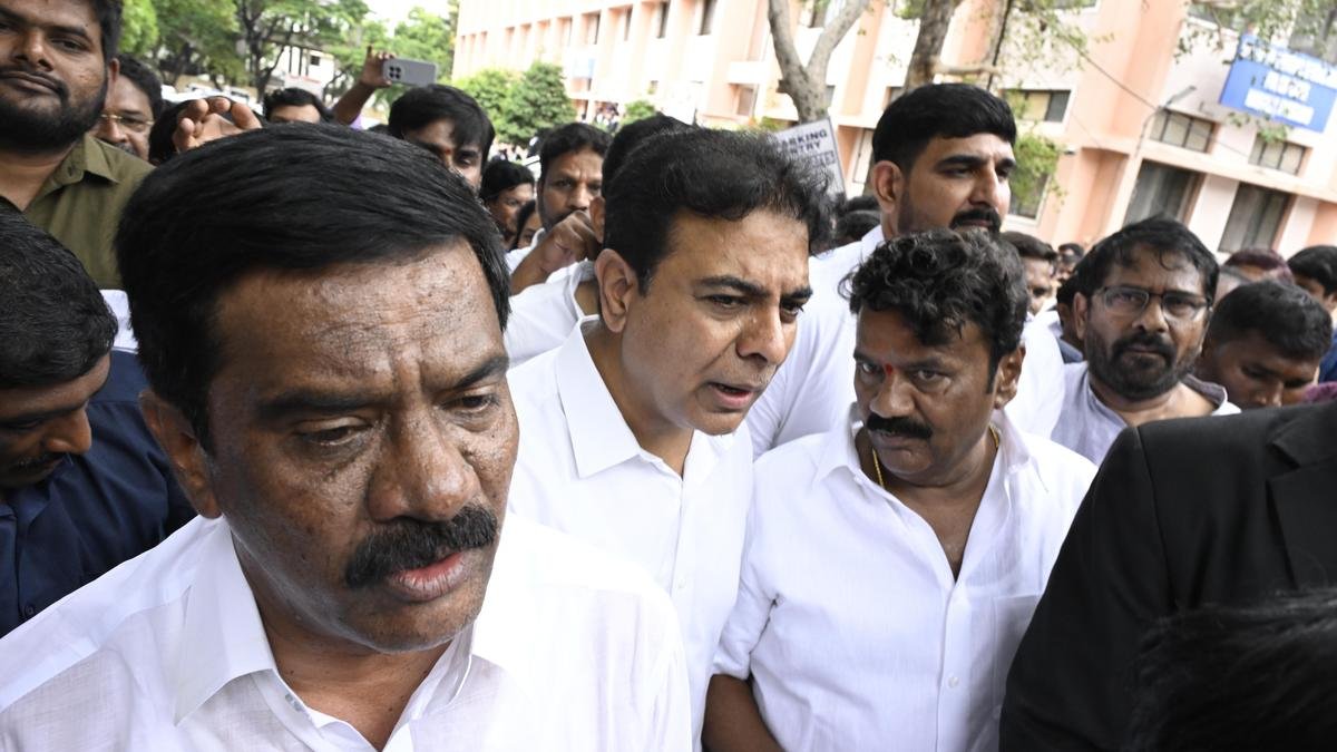 BRS leader Rama Rao appears before court in Formula E race case