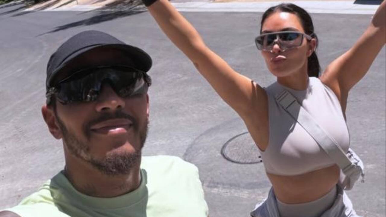 Lewis Hamilton's fans rally behind Kim Kardashian after troll comments