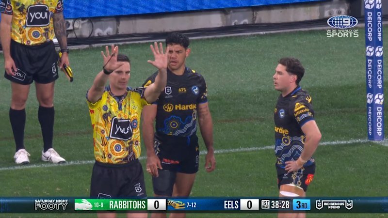 Sin bin hits Eels inside two minutes
