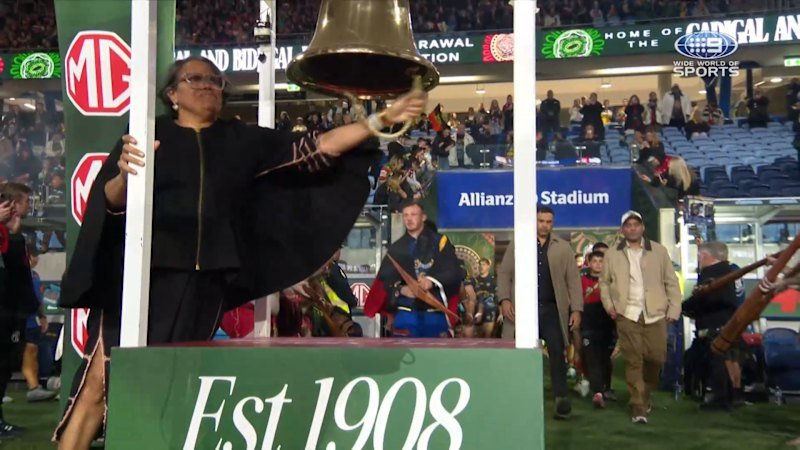 Cathy Freeman rings the legacy bell