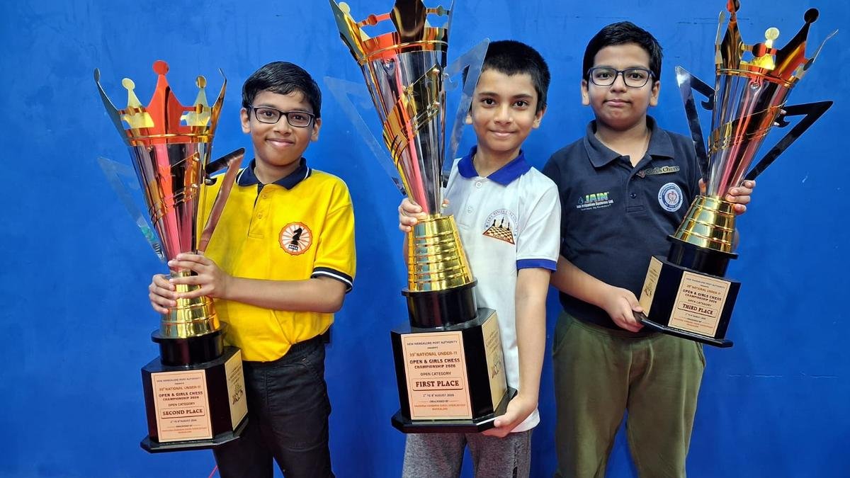 National U-11 chess: Sarbartho Mani and Divi Bijesh emerge toppers