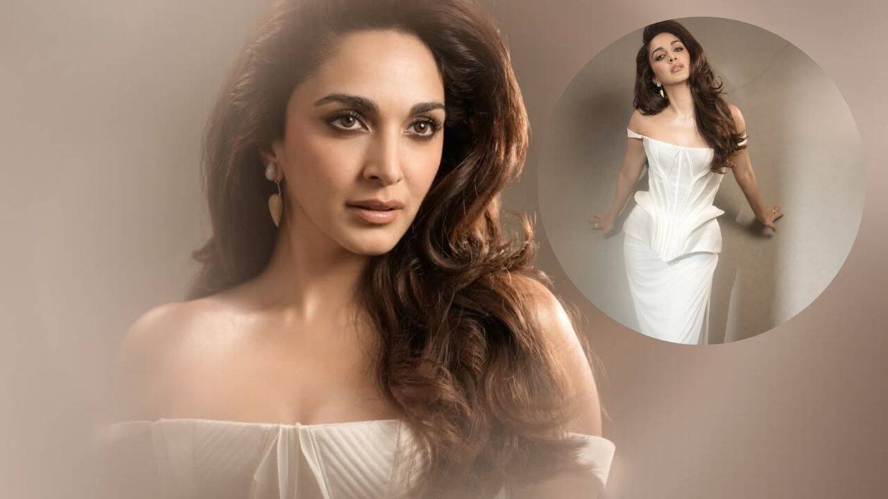 Kiara Advani’s ‘Toxic’ trailer launch all white corset look costs Rs 5.7 lakh