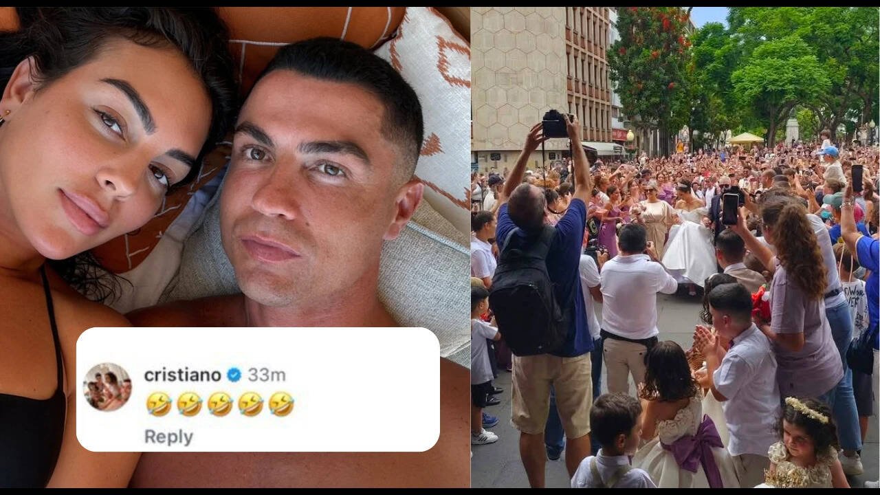 Ronaldo wedding rumours go badly wrong as hundreds of fans crash another couple’s big day