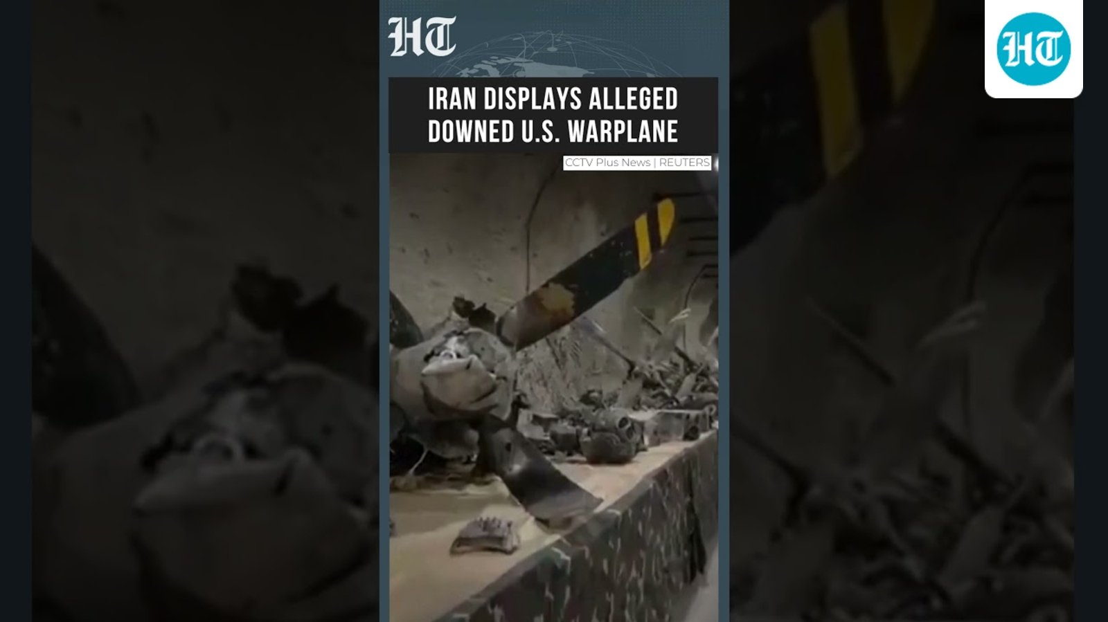 Iran Releases Footage of Wreckage It Claims Is From Downed U.S. and Israeli Aircraft