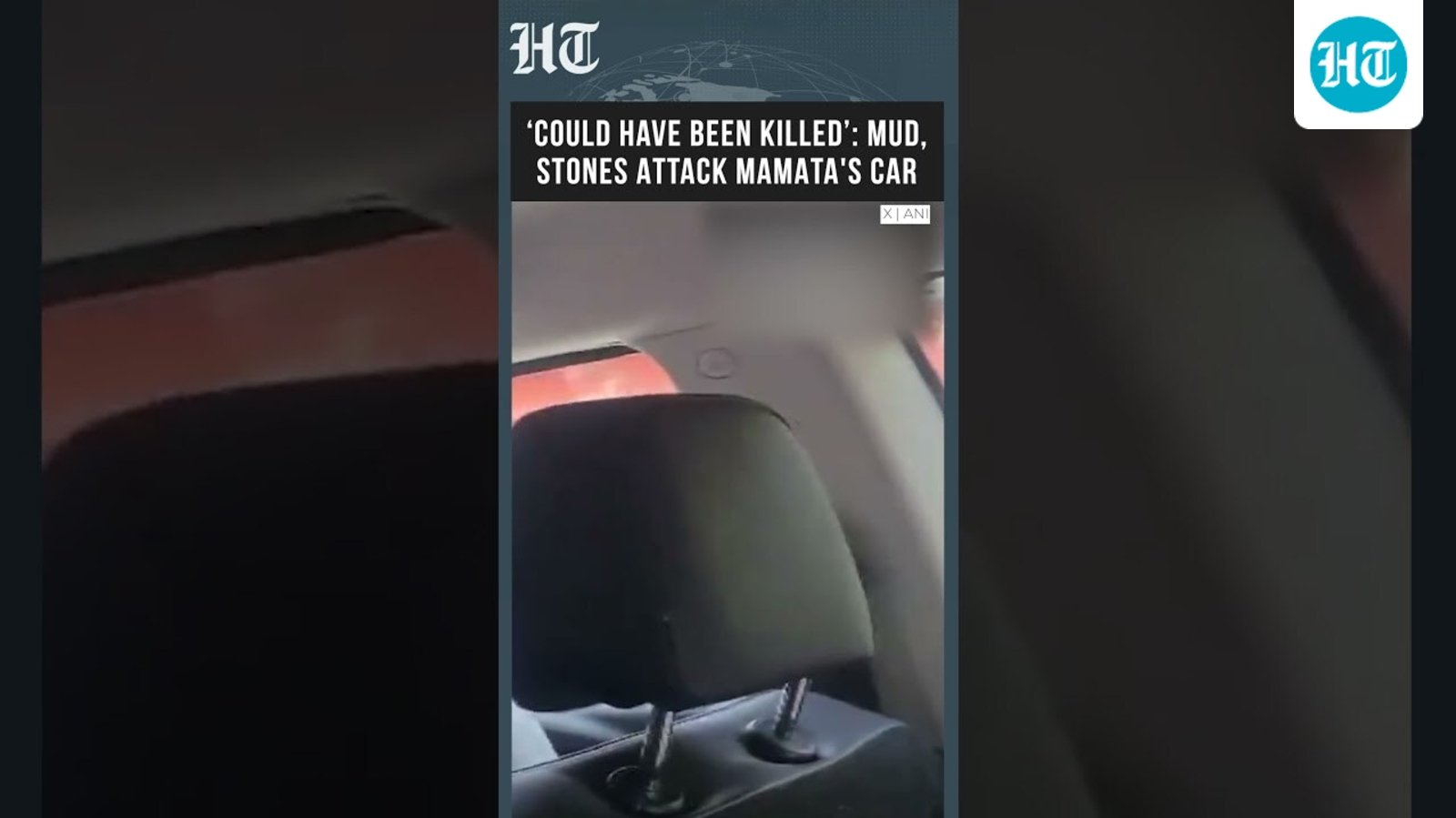 Stones and Mud Rain on Mamata Banerjee’s Convoy, ex-Bengal CM Attacks Police, BJP