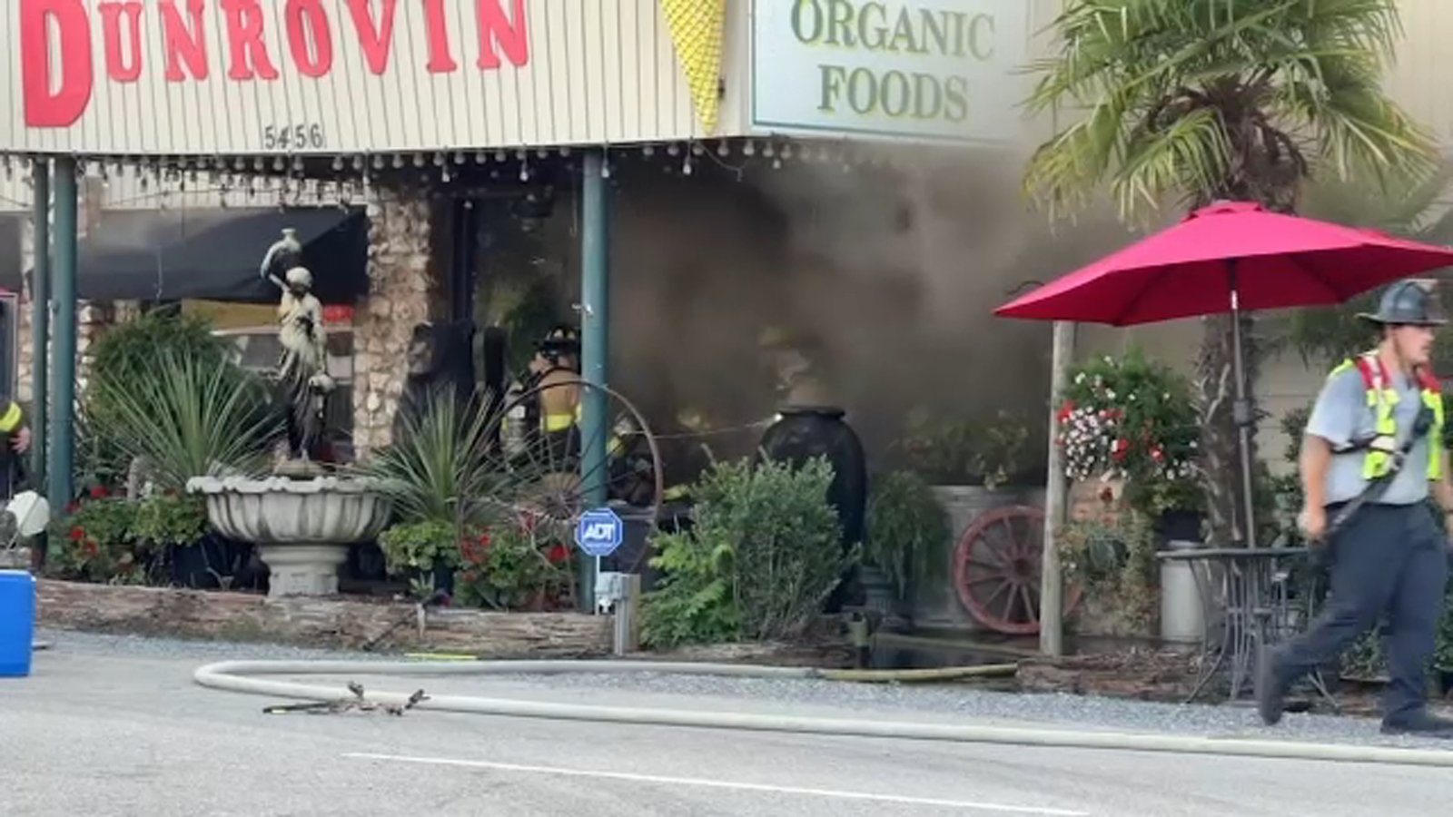 Firefighters investigating after Dunrovin Country Store and Deli heavily damaged by 4-alarm fire