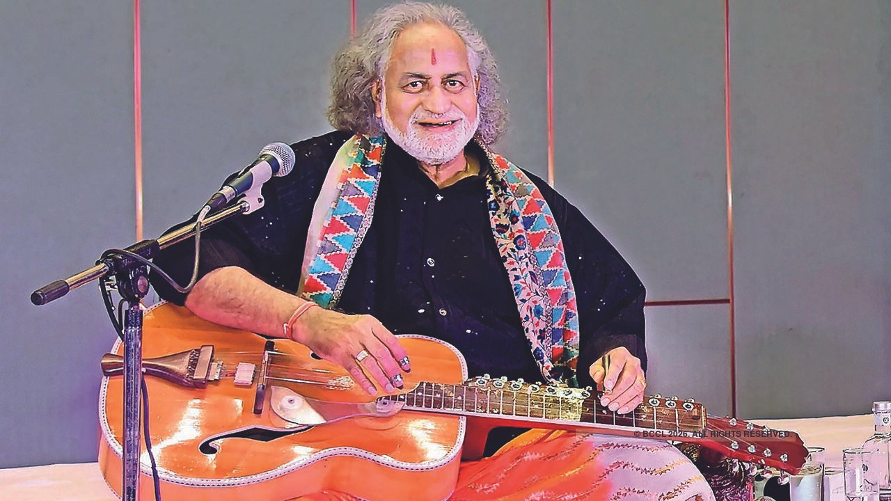 An enchanting eve with Pt Vishwa Mohan Bhatt