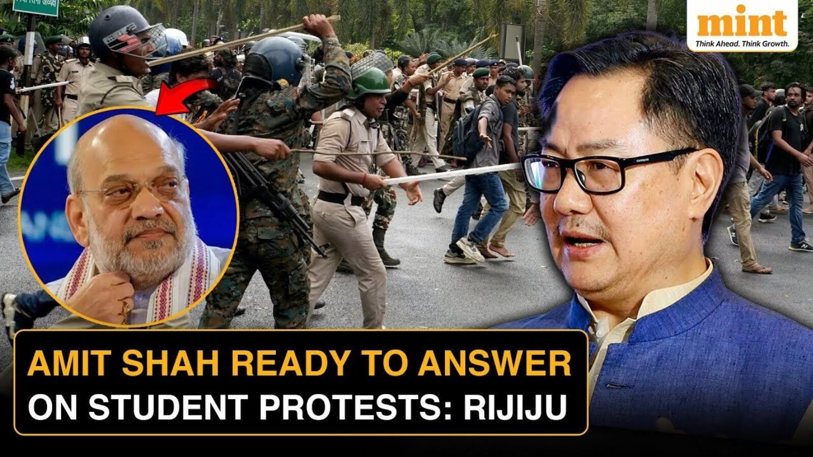 'Amit Shah will reply on students' protest, but...': Rijiju sets rider; Opposition seeks Ayodhya donation debate too