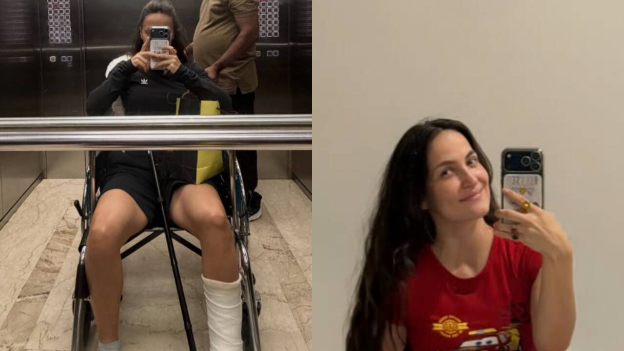 Elli Avrram Foot Fracture Recovery: Actor pauses shoots after workout injury