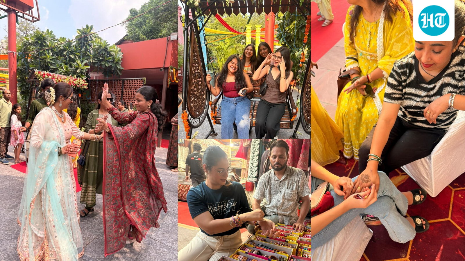 Teej fervour at Dilli Haat: Here's how Delhiites celebrated the festival over the weekend