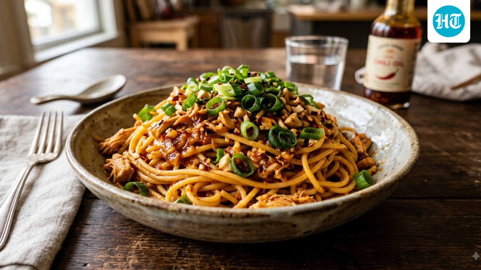 This spicy, creamy Japanese chicken pasta recipe packing 43g of protein, 447 calories will satisfy your cravings