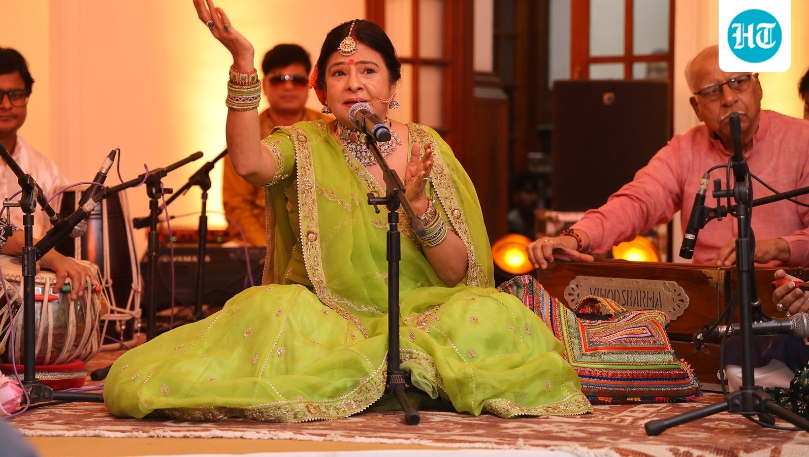 Padma Shri Malini Awasthi celebrates monsoon music at intimate Delhi baithaki