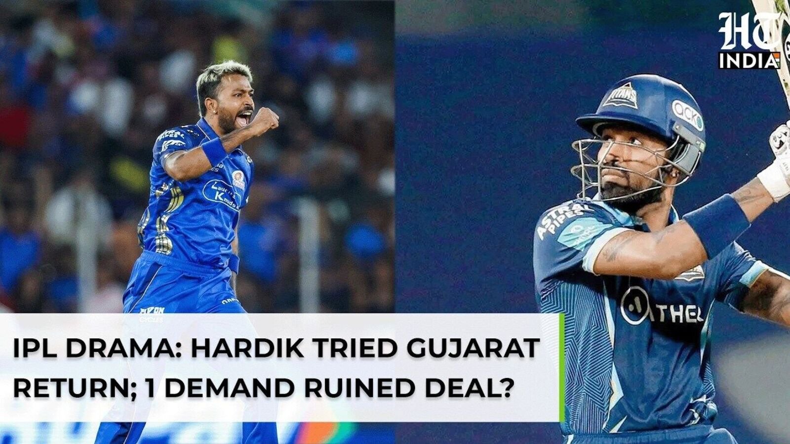 IPL: Gujarat Titans reject Hardik Pandya’s offer to return; where will Mumbai Indians captain head to?