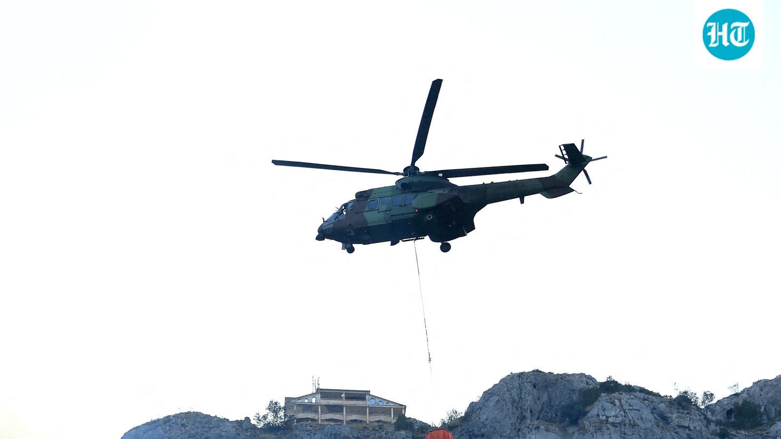 Fort Hood Apache helicopter crash: Video shows moment after US Army chopper goes down in Bell County| Watch