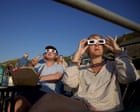 ‘A magical eeriness’: Cornwall comes together for communal moment during solar eclipse