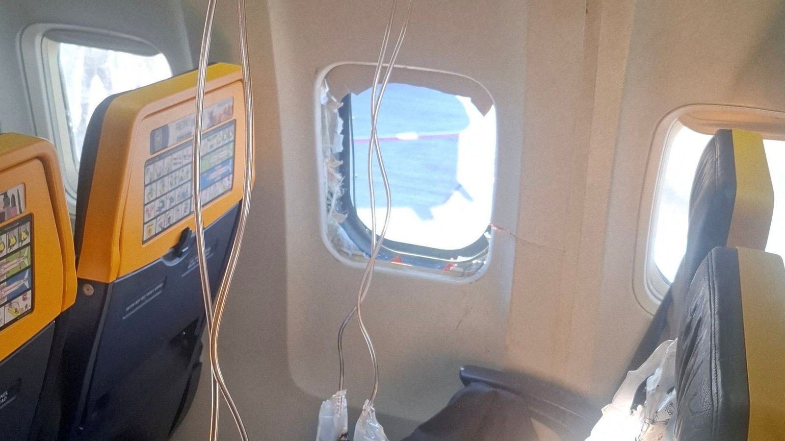 Revealed: What caused man to be partially sucked out of plane
